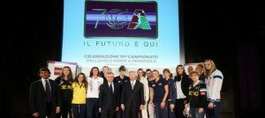 La presentazione del 70° campionato (Foto Rubin LVF)