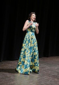 Lisette Oropesa nell’applauditissimo concerto (Foto Amati Bacciardi)